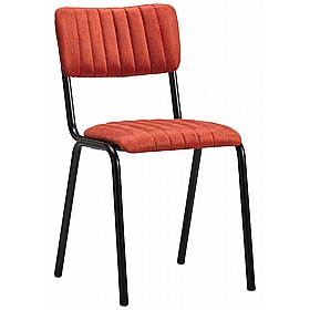 Bourbon Faux Suede Breakout and Canteen Chairs - Breakout & Canteen