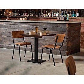Bourbon Faux Suede Breakout and Canteen Chairs - Breakout & Canteen