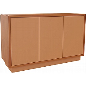 Boss Design Duo Tall Credenza with Plinth Base - Office Storage