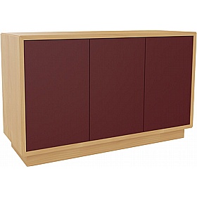 Boss Design Duo Tall Credenza with Plinth Base - Office Storage