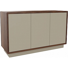 Boss Design Duo Tall Credenza with Plinth Base - Office Storage