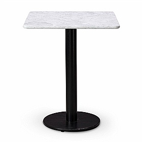 Forza Square Solid Marble Breakout and Cafe Tables - Breakout & Canteen