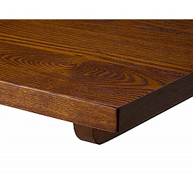 Forza Rectangular Solid Wood Twin Upright Breakout and Cafe Tables - Breakout & Canteen