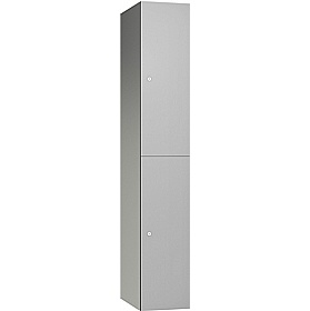 Pure Leisure Wet Area SGL Laminate Door Aluminium Lockers with Cam Lock - Office Storage