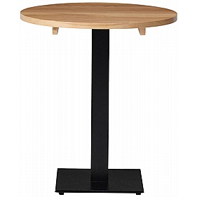 Forza Round Solid Wood Breakout and Cafe Tables - Breakout & Canteen