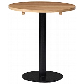 Forza Round Solid Wood Breakout and Cafe Tables - Breakout & Canteen