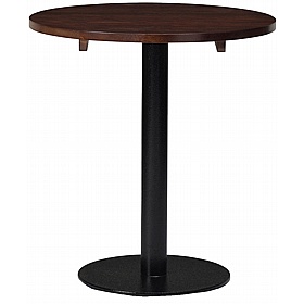 Forza Round Solid Wood Breakout and Cafe Tables - Breakout & Canteen