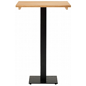 Forza Square Solid Wood Poseur Breakout and Cafe Tables - Breakout & Canteen