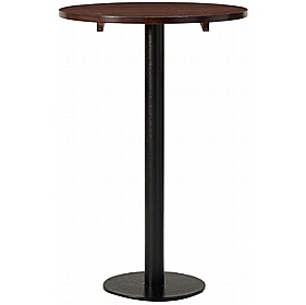 Forza Round Solid Wood Poseur Breakout and Cafe Tables