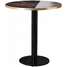 Forza High Gloss Round Breakout and Cafe Tables - Breakout & Canteen