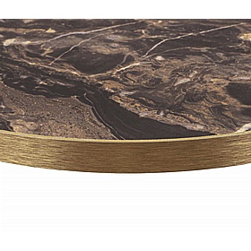 Forza High Gloss Round Breakout and Cafe Tables - Breakout & Canteen