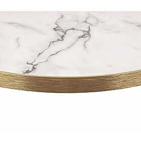 Forza High Gloss Round Breakout and Cafe Tables - Breakout & Canteen