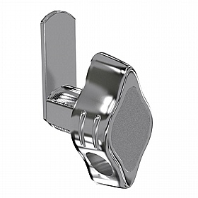 Pure Leisure Wet Area SGL Laminate Door Aluminium Lockers with Hasp and Staple Lock - Office Storage