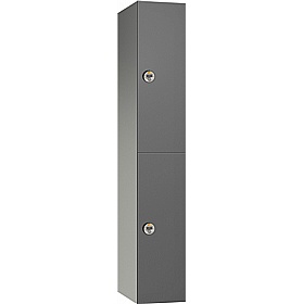Pure Leisure Wet Area SGL Laminate Door Aluminium Lockers with Manual Combination Lock - Office Storage