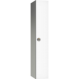 Pure Leisure Wet Area SGL Laminate Door Aluminium Lockers with Manual Combination Lock - Office Storage