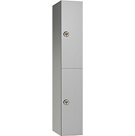 Pure Leisure Wet Area SGL Laminate Door Aluminium Lockers with Manual Combination Lock - Office Storage