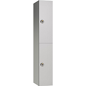 Pure Leisure Wet Area SGL Laminate Door Aluminium Lockers with Manual Combination Lock - Office Storage
