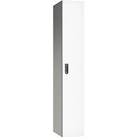 Pure Leisure Wet Area SGL Laminate Door Aluminium Lockers with Digital Combination Lock - Office Storage