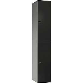 Pure Leisure Wet Area SGL Laminate Door Aluminium Lockers with Coin Return Lock - Office Storage