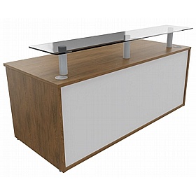 Enquire Duo Modular Reception Desk - Reception Area
