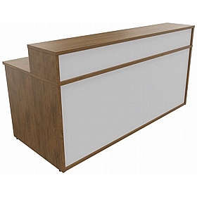 Enquire Duo Modular Reception Desk - Reception Area