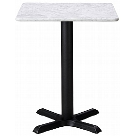 Phoenix Square Solid Marble Breakout and Cafe Tables