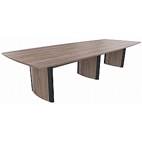 Aerofoil Boat Shaped Boardroom and Conference Tables - Meeting Room
