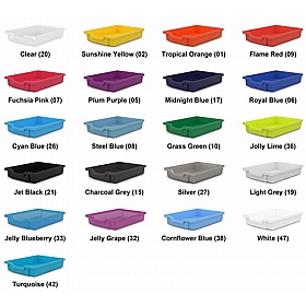 EduStore Single Column 6 Shallow Tray Storage - School Furniture