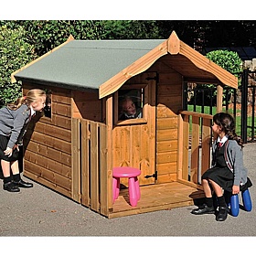 Children's Outdoor Retreat Playhouse - School Furniture
