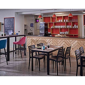 Manhattan Ultratop Laminate Rectangular Breakout and Cafe Tables - Breakout & Canteen