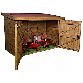 Children's Outdoor Trike Storage Shed