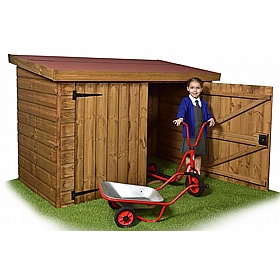 Children's Outdoor Trike Storage Shed - School Furniture