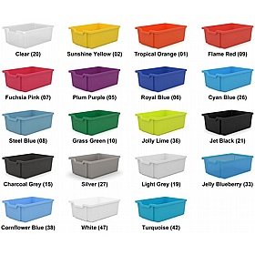 EduStore Quad Column 24 Deep Tray Storage - School Furniture