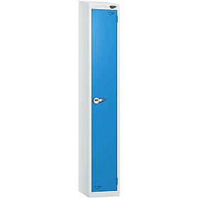 Pure Antibacterial Sloping Top Lockers with Manual Combination Lock - Office Storage