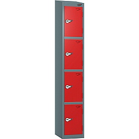 Pure Antibacterial Sloping Top Lockers with Manual Combination Lock - Office Storage