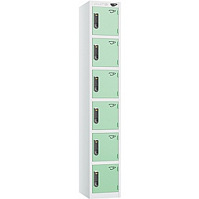 Pure Antibacterial Sloping Top Lockers with Digital Combination Lock - Office Storage