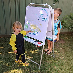 Eazy Outdoor Drywipe Whiteboard 2 Sided Easels - School Furniture