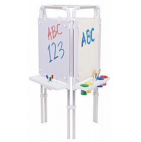 Eazy Outdoor Drywipe Whiteboard 3 Sided Easels