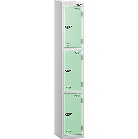 Pure Antibacterial Sloping Top Lockers with Cam Lock - Office Storage