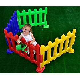 In and Out Colourful Picket Fences - School Furniture
