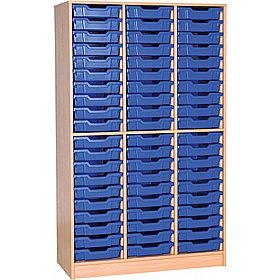 EduStore Triple Column 60 Shallow Tray Tall Storage