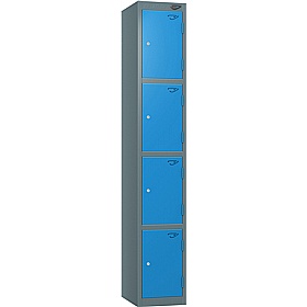 Pure Antibacterial Lockers with Coin Retain Lock - Office Storage
