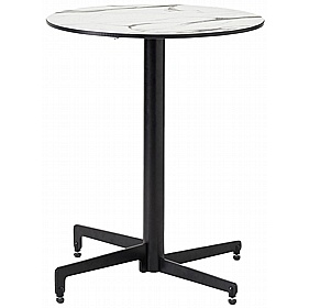 Madrid Ultratop Laminate Round Flip Top Breakout and Cafe Tables