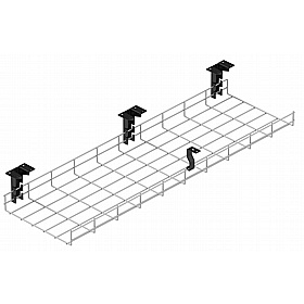 Access Universal Bench Desk Wire Cable Trays
