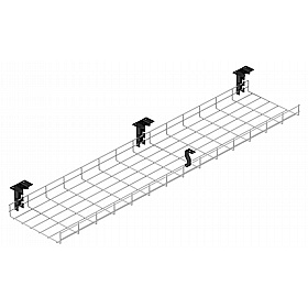Access Universal Bench Desk Wire Cable Trays - Office Accessories