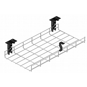 Access Universal Bench Desk Wire Cable Trays - Office Accessories