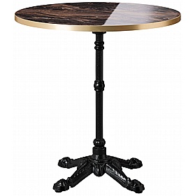 Bistro High Gloss Round Breakout and Cafe Tables - Breakout & Canteen