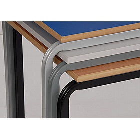 Scholar Crush Bent Rectangular School Tables - School Furniture