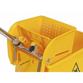 Heavy Duty Mop Bucket with Side Wringer - Office Accessories