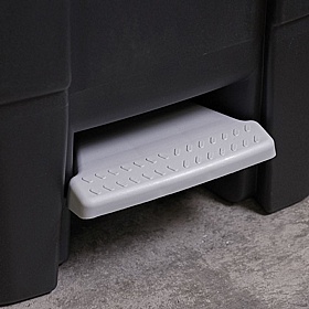 100L Refuse Wheelie Bins with Foot Pedal - Office Accessories